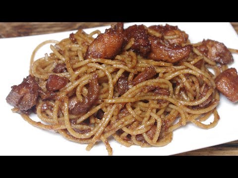 Deepest Darkest Asian Peanut Chicken Noodle - Recipe Video