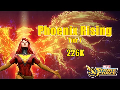Marvel Strike Force Phoenix Rising Tier 7 226k