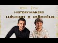 Luis Figo Meets Joao Felix | FIFA World Cup History Makers