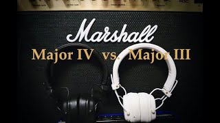 Marshall Major IV vs Major III Headphones: Comparison & Review