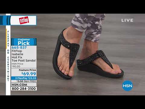 FitFlop Isabelle HotFix Toe Post Sandal