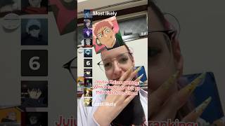 JUJUTSU KAISEN BLIND RANKING #jujutsukaisen #anime