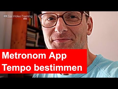 153 - Wie findet man schnell das Tempo eines Songs heraus? Metronom App mit Tap Funktion