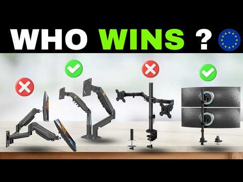 ✅ TOP 7 Best Dual Monitor Arms in Europe [2026]🖥️ Dual Monitor Mount Stand for Desk Setup