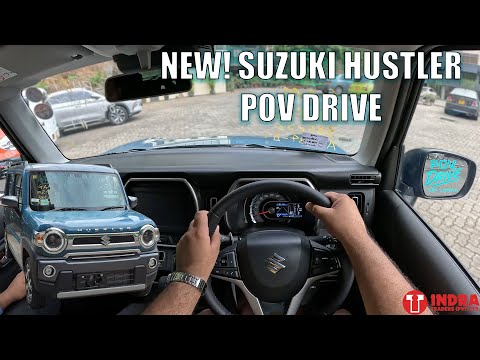 NEW! Suzuki Hustler J Style Walkaround Review and Quick Test Drive (Indra Traders)