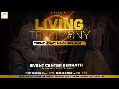 LIVING TESTIMONY VOL. II (2021): 2nd SERVICE