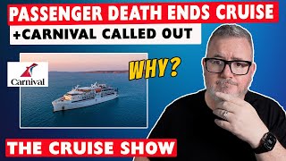Cruise Ends After Passenger Passes Away