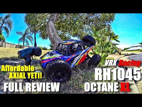 AXIAL YETI Clone! - VRX RH1045 OCTANE XL 1:10 RTR Review - [Unbox, Inspect, Bash, Pros & Cons]
