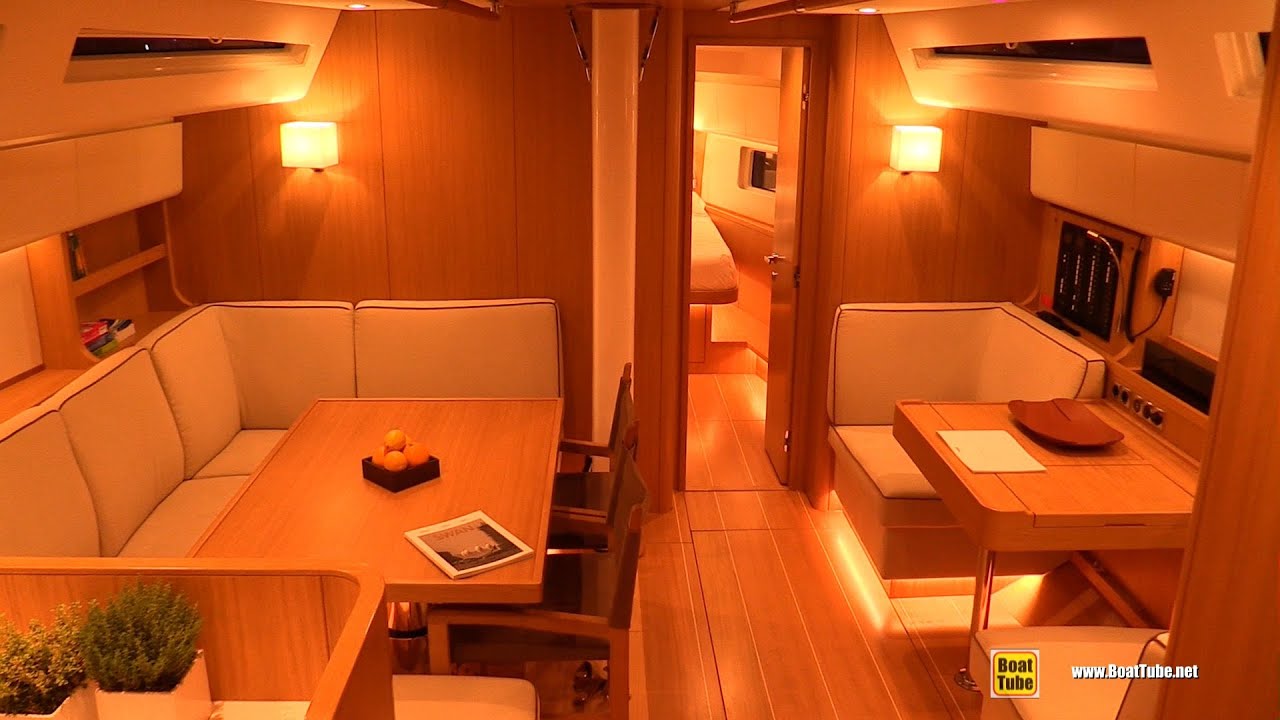 Swan 48 Sailing Yacht - Walkaround Tour - 2021 Cannes Yachting Festival