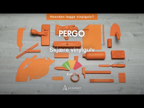 Vinylgulv Pergo Mørk Grå Betong Tiles Premium Click Outlet