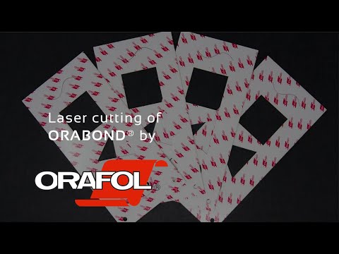 Laser cutting of ORABOND® - Adhesive tape by Orafol
