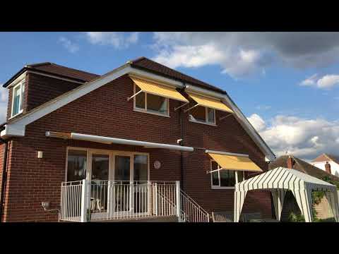 Markilux 5010 & 730 drop arm awnings | Aquarius Blinds