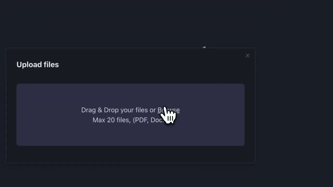 Upload your documents to ChatGPT - Visus.ai