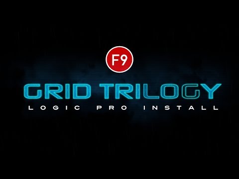 F9 Grid Trilogy for Logic Pro X -  Installation Guide