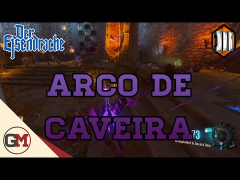 GUIA UPGRADE Arco de CAVEIRA [MELHOR MÉTODO] (Black Ops 3 Zombies)