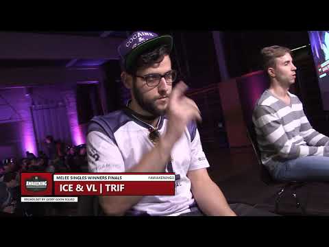 Awakening3 - vL | Trif (Peach) Vs. Ice (Fox) - Winners Finals - Melee Singles