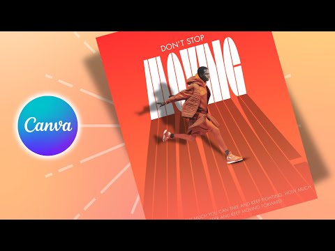 Make This Amazing Typography Post Design with Canva — No Photoshop Needed