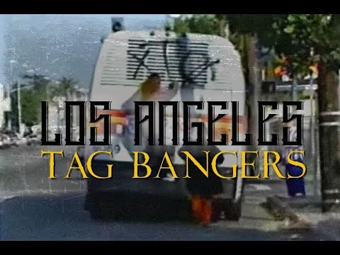 Los Angeles Tag Bangers in the 90's