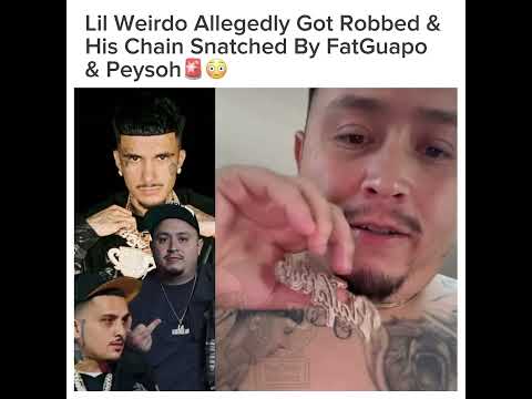 #peysoh & #fatguapo snatched #lilweirdo chain 😳🚨 #news #rap #fyp #viral #shorts #trending