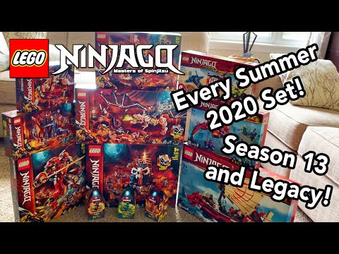 LEGO Sent Me the Summer 2020 Ninjago Sets! Every Season 13 and Legacy Set Unboxing!