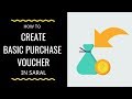 basic invoice purchase creation