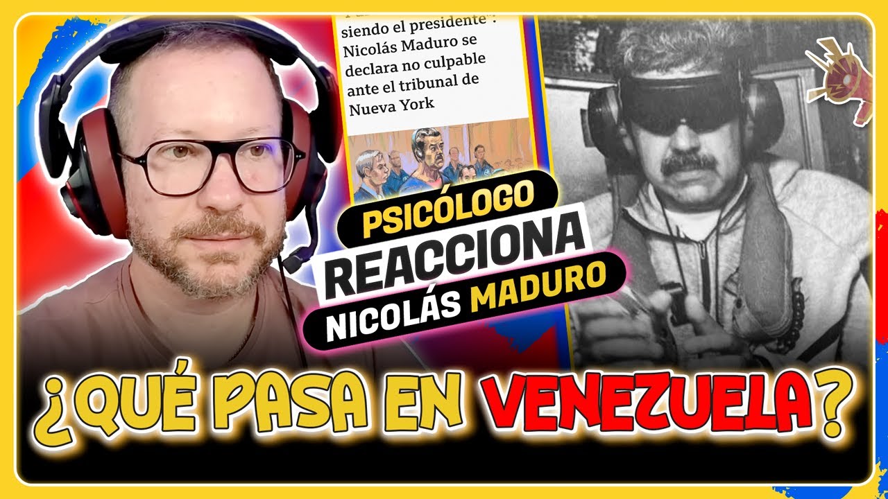La CAÍDA de NICOLÁS MADURO ¿Venezuela por fin es LIBRE? | Psicólogo REACCIONA