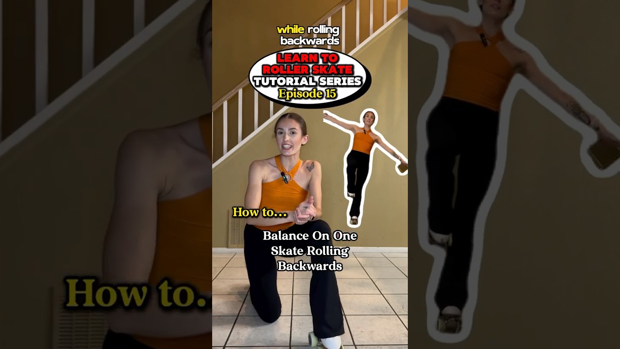 Episode 15. How To Balance On One Skate Rolling Backwards