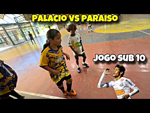 JOGO Palácio das Artes vs Paraíso - amistoso de futsal (sub 10)