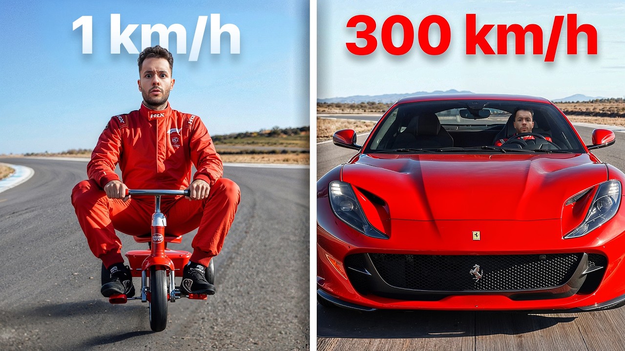 ¿Cuál es la MÁXIMA VELOCIDAD que puedo alcanzar en la VIDA REAL?