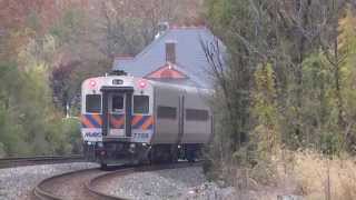 preview picture of video 'Two MARC Trains In Laurel'