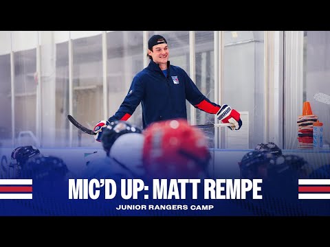 Matt Rempe Mic'd Up: Junior Rangers Summer Camp