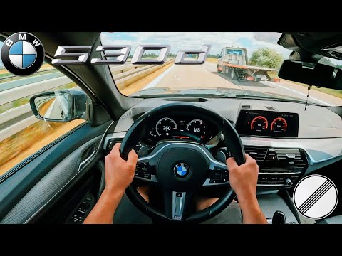 BMW G31 530d xDrive Touring | 265PS | Top Speed on German Autobahn
