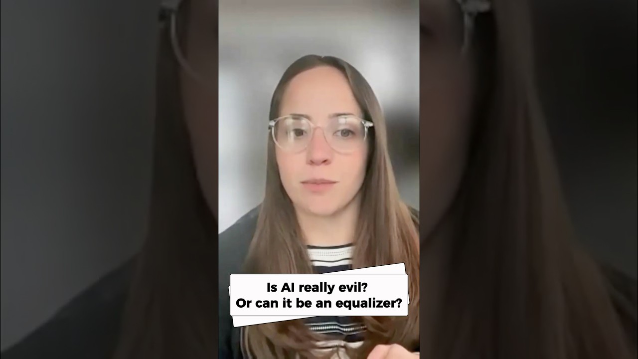 Is AI Really Evil? Or an Equalizer? - video thumbnail