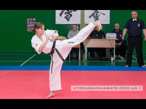 Open Ukraine Cup (WKO) Final Kata, Dora Magyari (Hungary, aka) - Zhuravlova Nadiya (Ukraine)