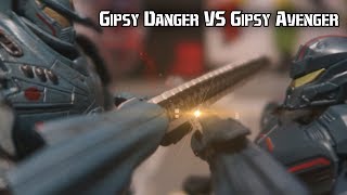 Gipsy Danger vs Gipsy Avenger Stop Motion Short - Pacific Rim