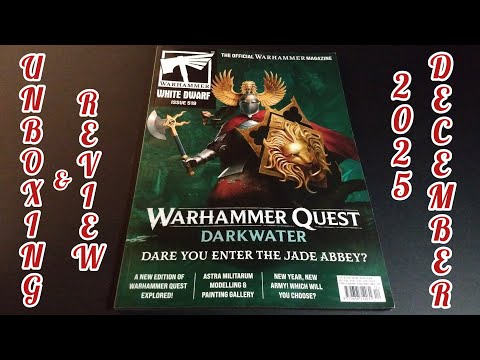 White Dwarf 519 December 2025 [ENG] Price rise & Warhammer Quest Darkwater