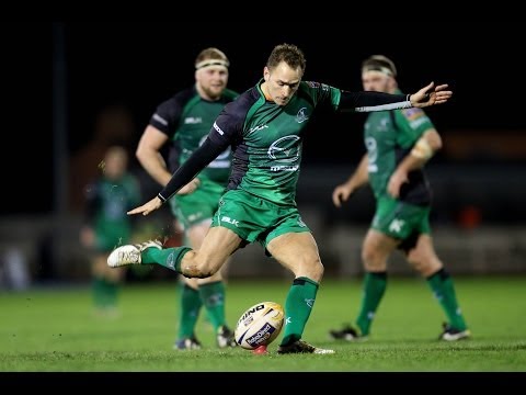 Dan Parks Missed Penalty after late hit - Connacht v Leinster 4th January 2014