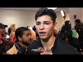 RYAN GARCIA BREAKS DOWN BIG KO VICTORY AT MADISON SQUARE GARDEN