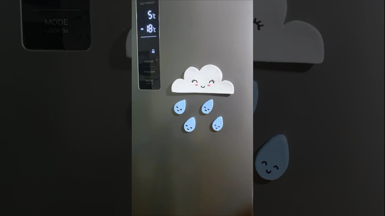 how to make your own fridge magnets 🌧️ easy slab diy to try ✨ #pottery #howtoclay #claydiy