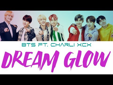 BTS ft Charli XCX - DREAM GLOW | Karaoke, Instrumental with lyrics