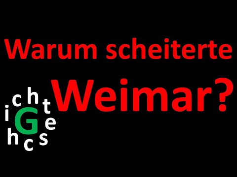 Die 5 wichtigsten Gründe für das Scheitern der Weimarer Republik