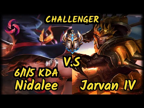XL Caedrel (NIDALEE) vs JARVAN IV - 6/1/5 KDA JUNGLE CHALLENGER GAMEPLAY - EUW