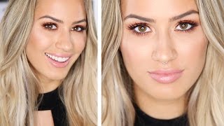 My FIRST Cruelty Free Tutorial | Fiery Eyes + Glow-y Skin