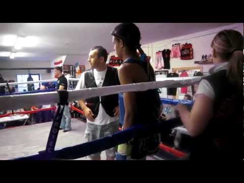 Mohammed Benmalek's first amateur Muay Thai fight Part 1, Bridgestone Muay Thai
