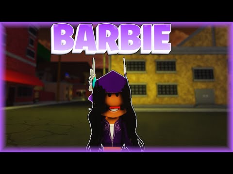 I pretended to be a BARBIE In Da Hood (Roblox Trolling)
