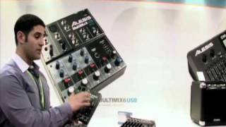 Video thumbnail for Alesis - MultiMix 6 USB - Winter NAMM 2010 by JRR Shop