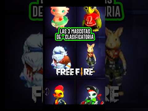 LAS 3 MEJORES MASCOTAS para DUELO de ESCUADRA CLASIFICATORIA FREE FIRE 2023
