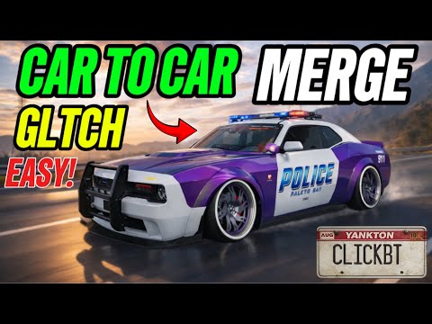 *AFTER PATCH* HOW TO MOD POLICE GAUNTLET INTERCEPTOR *CAR TO CAR MERGE GLTCH* TUTORIAL GTA 5 Online