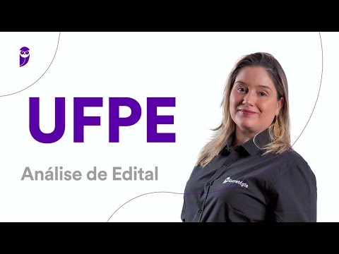 UFPE - Análise de Edital
