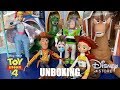 Toy Unboxing Review Toy Story 4 Interactive Talking Action Figures